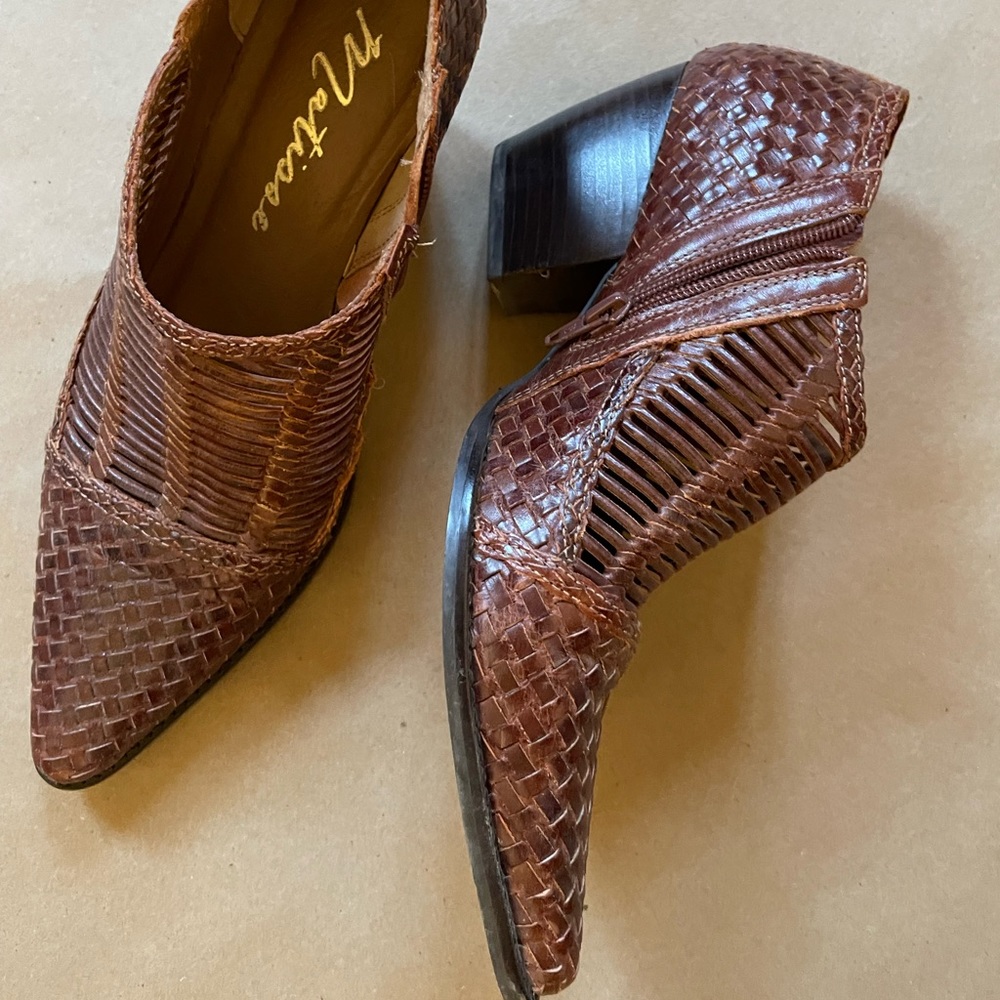 Matisse from Brazil short booties.